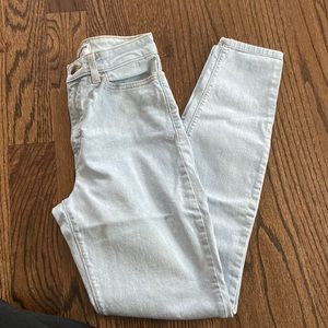American apparel high waist jean